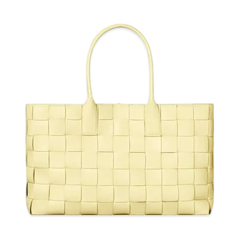 Bottega Veneta Maxi Intreccio Tote "Ice/Cream"