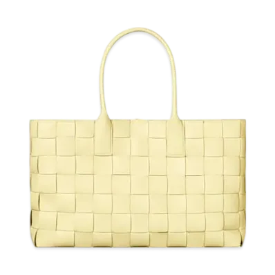 Bottega Veneta Maxi Intreccio Tote "Ice/Cream"