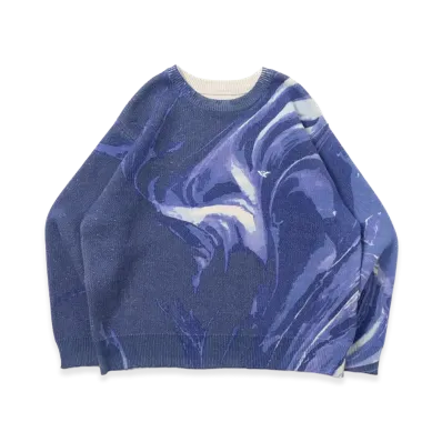 BLESS U BU Fume Knit "Blue"