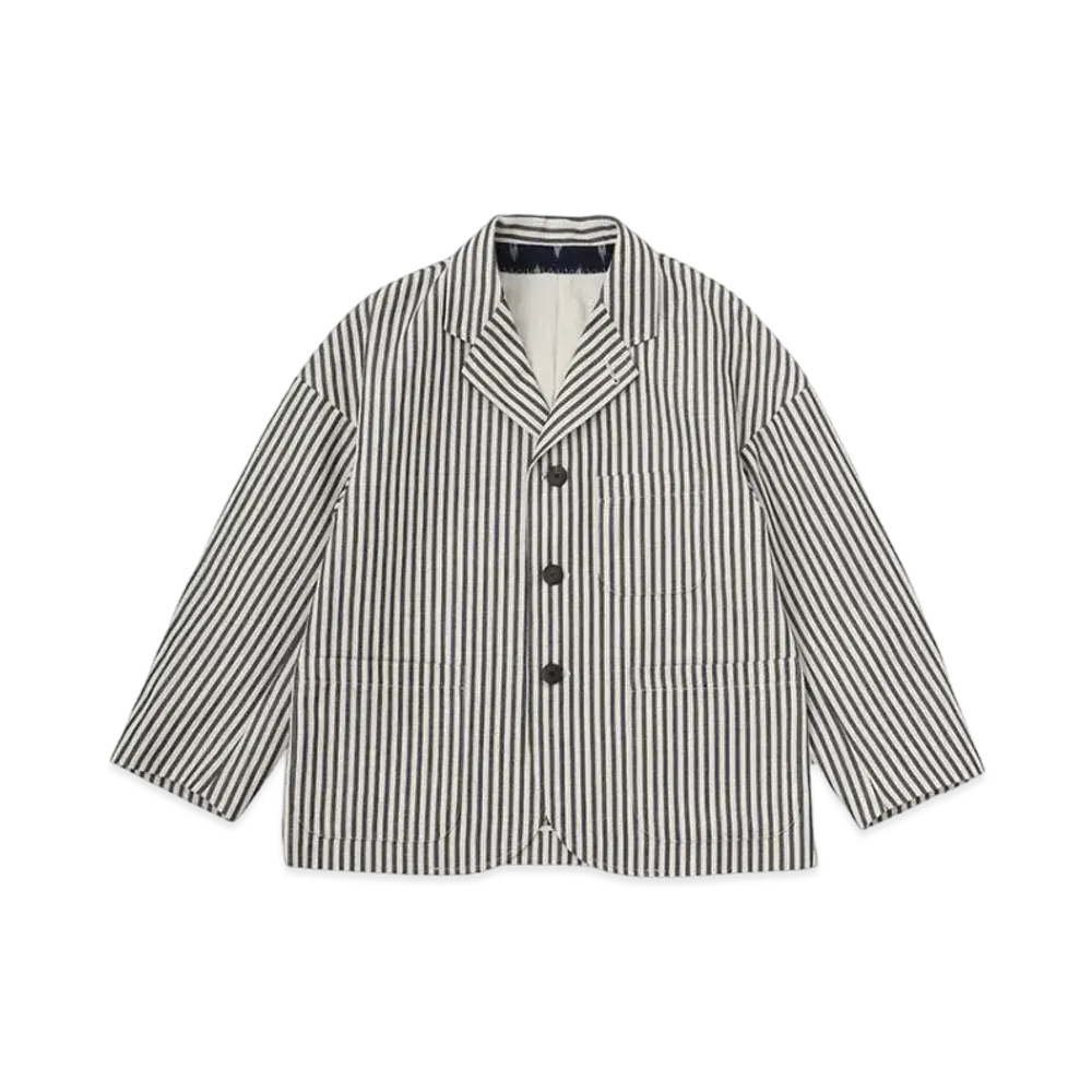 visvim Falkland Blazer Stripes "Navy"