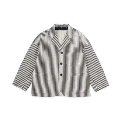 visvim Falkland Blazer Stripes "Navy"