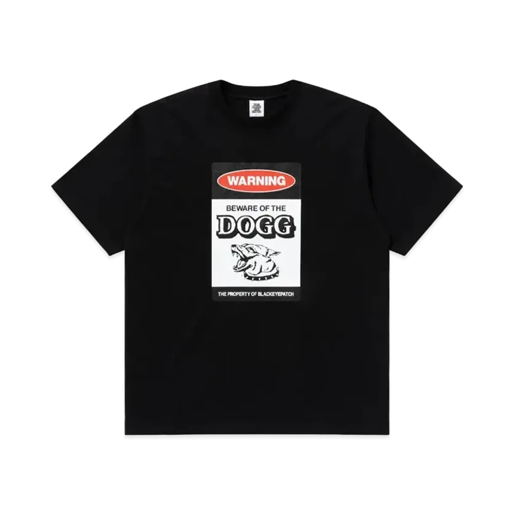 BlackEyePatch x Jin Dogg Beware Of The Dogg Tee "Black"