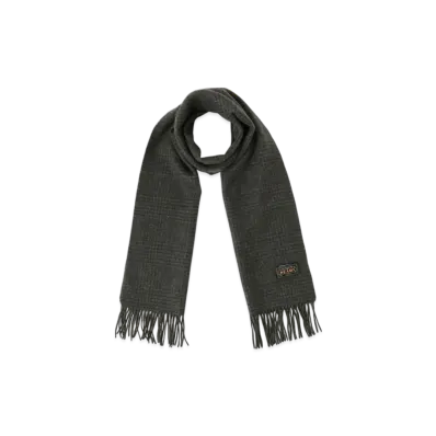 BEAMS Cashmere Scarf Reversible "Gray"