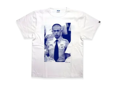 SAPEur x MASATOSHI HAMADA Youth Young CEO S/S T-Shirt "White"