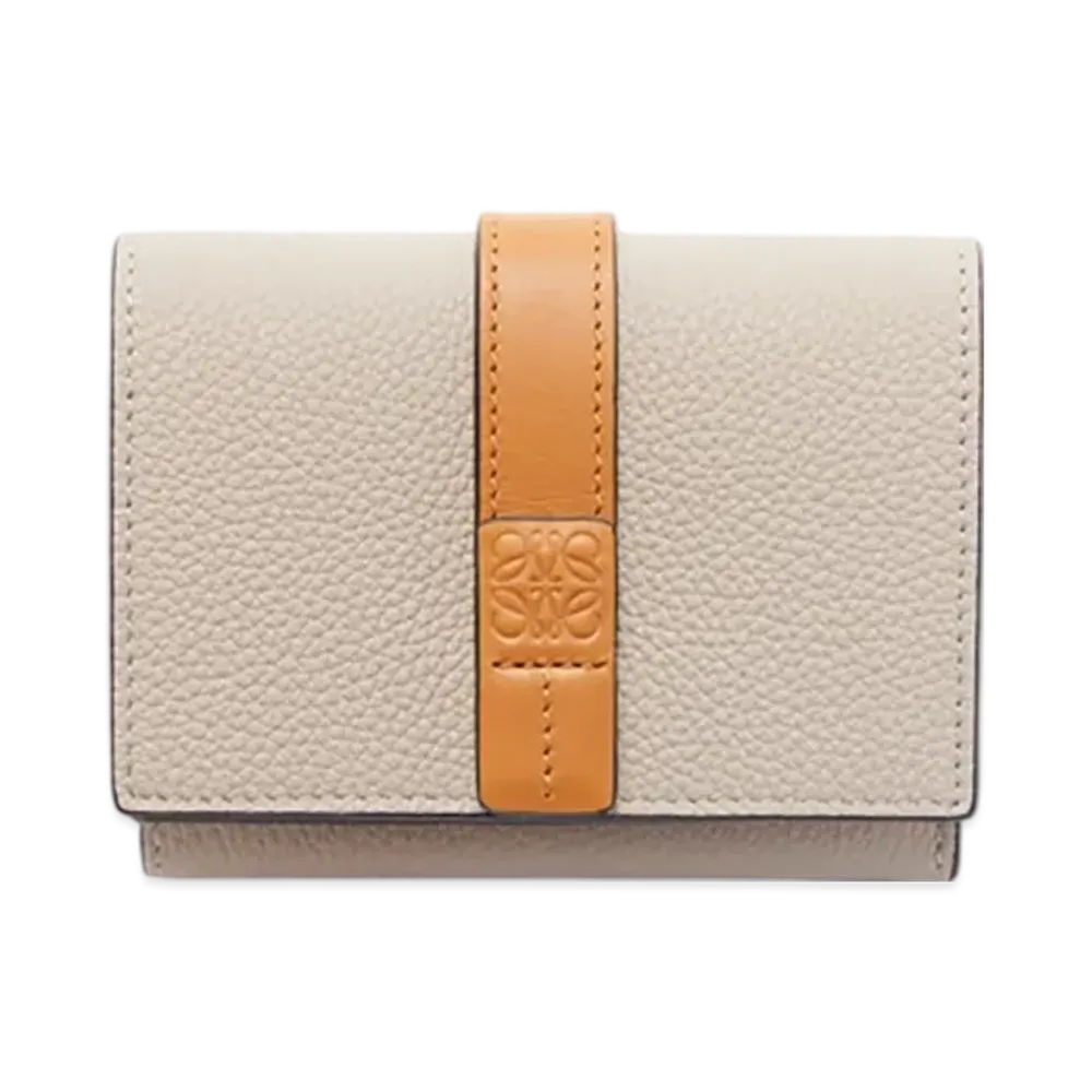 LOEWE Trifold Wallet "Light Oats/Honey"