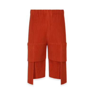HOMME PLISSE ISSEY MIYAKE Multi-Pocket "Jasper Red"