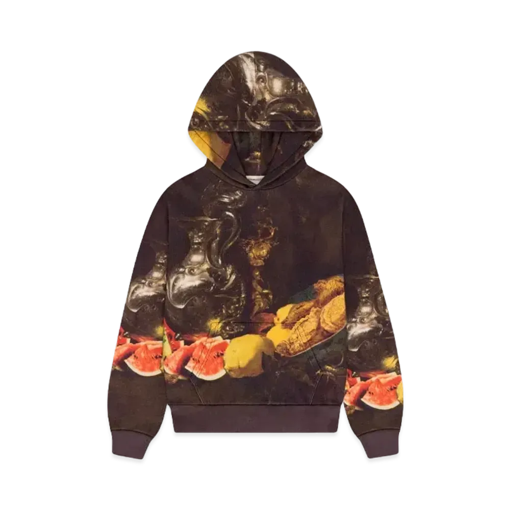 DENIM TEARS Baroque Still Fruit Painting Hoodie "Maruti"