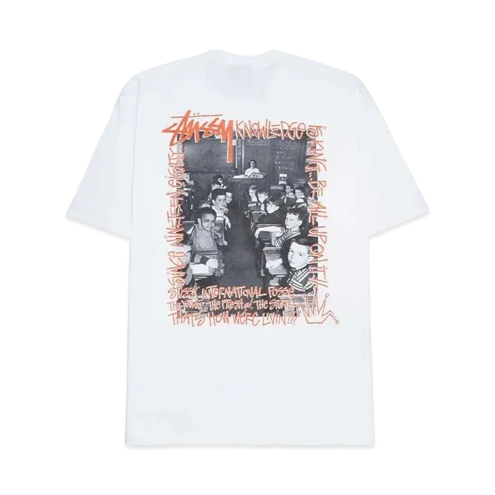 Stussy Classroom Tee "White"