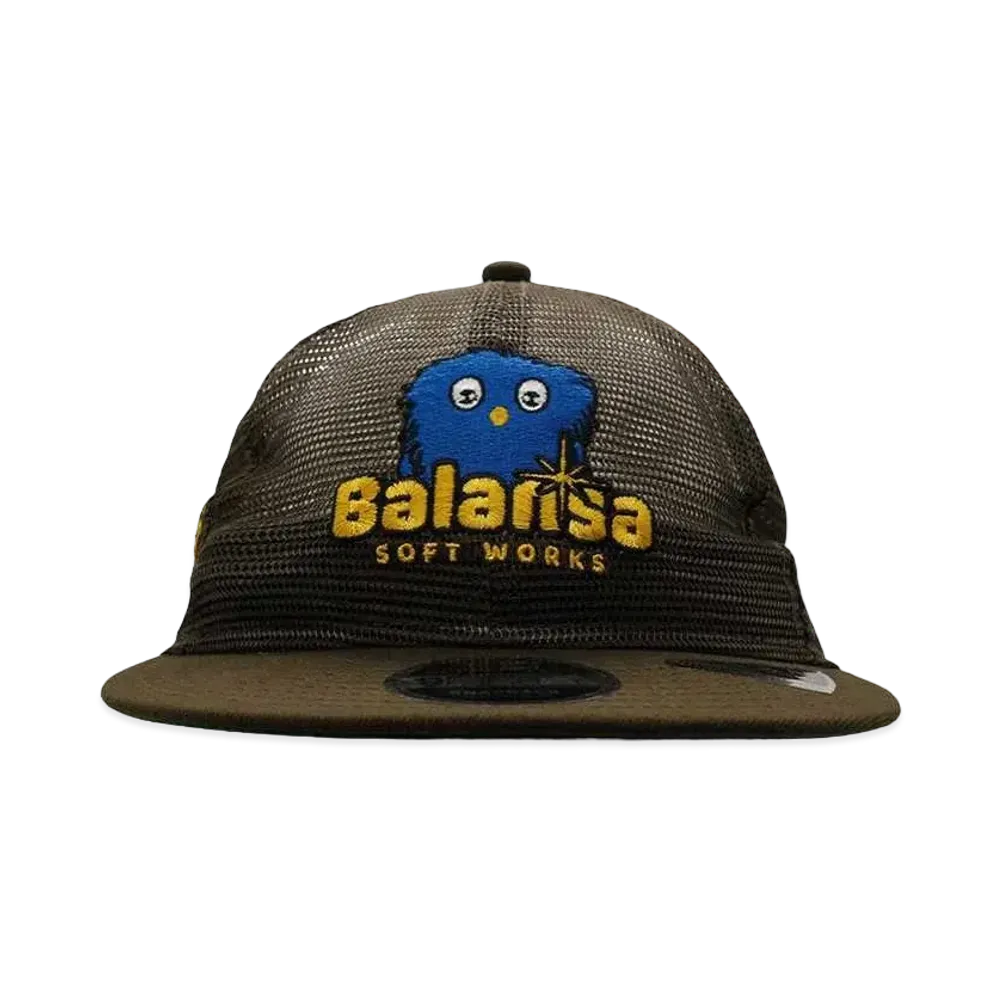 SOUND SHOP balansa Softworks x Balansa cap (New Era RC950) "BROWN"