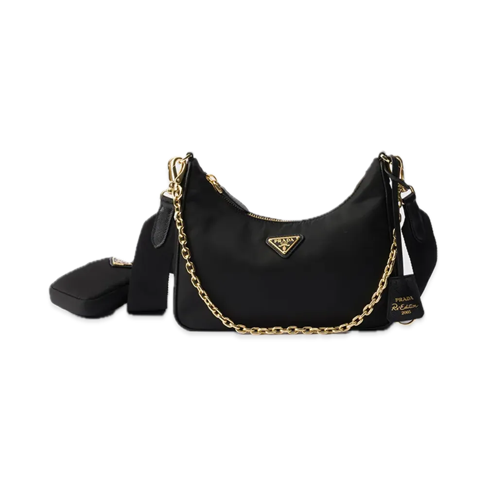 PRADA Re-Edition 2005 Re-Nylon Bag "Black"