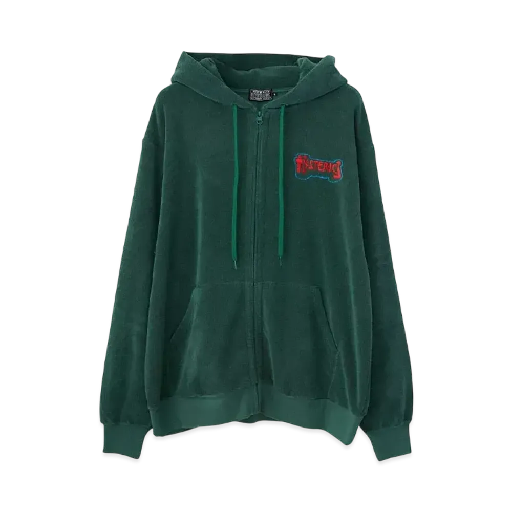 HYSTERIC GLAMOUR Bad Ass Mama Embroidery Hoodie "Green"