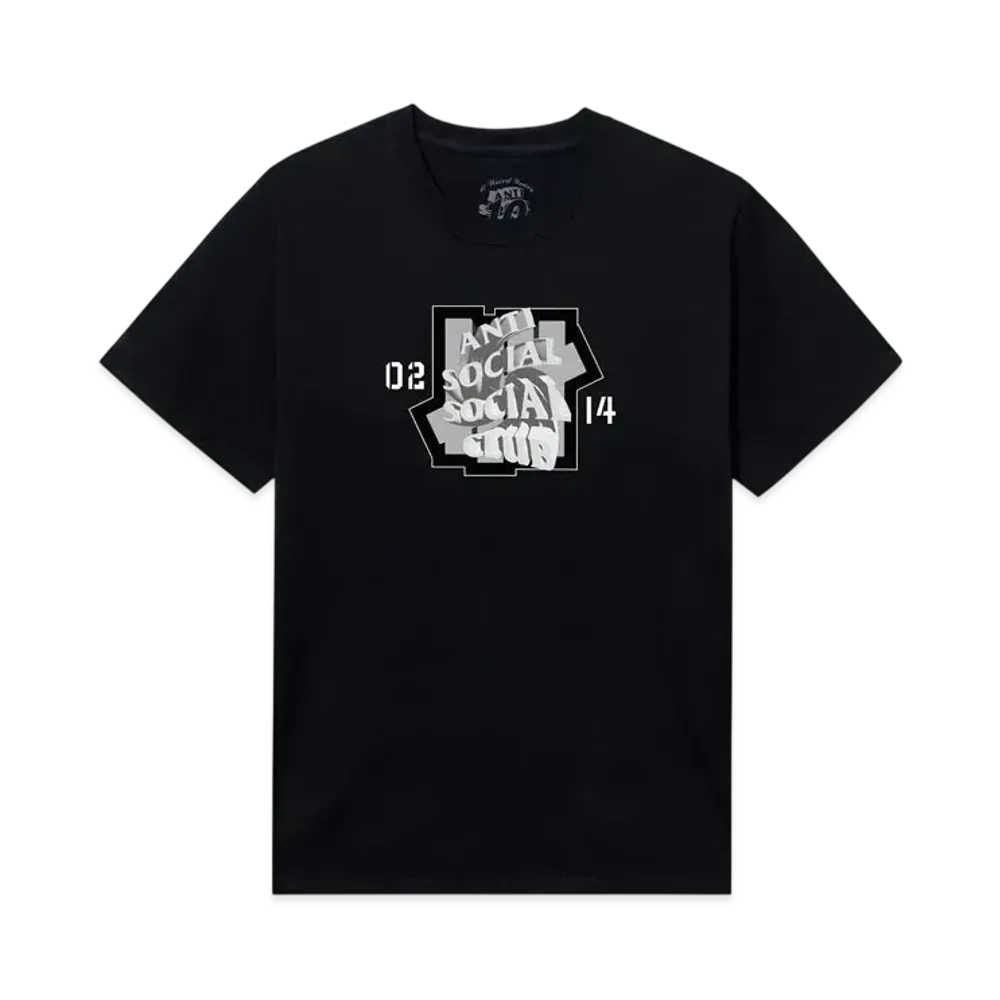 ANTI SOCIAL SOCIAL CLUB x Undefeated Play Social Tee "Black"