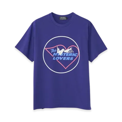 HYSTERIC GLAMOUR Hysteric Lovers T-Shirt "Purple"