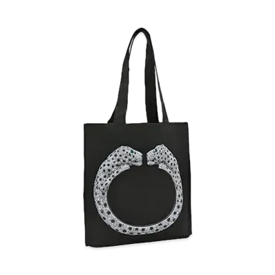 Cartier Women's Tote Bag V&A Exhibition Victoria & Albert Museum Cartier Exhibition Exclusive Item "Panthere Bangle"