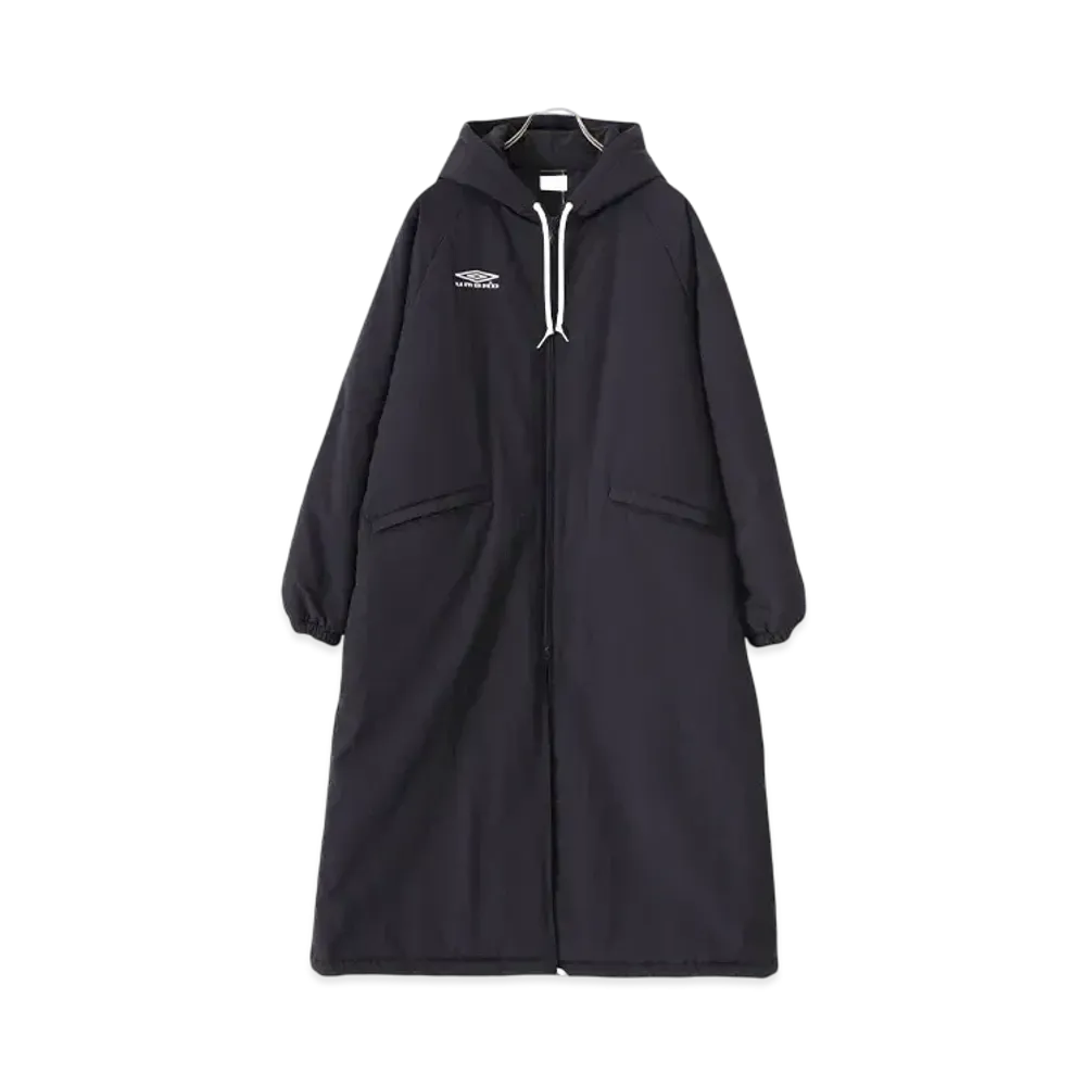 COMOLI x UMBRO F.C Bench Coat "Navy"