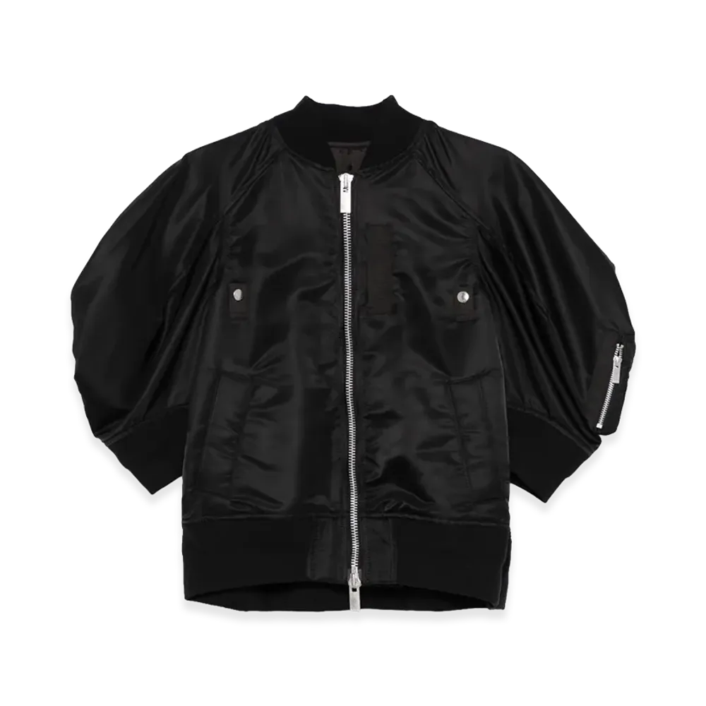 sacai Women's Coats "Black"