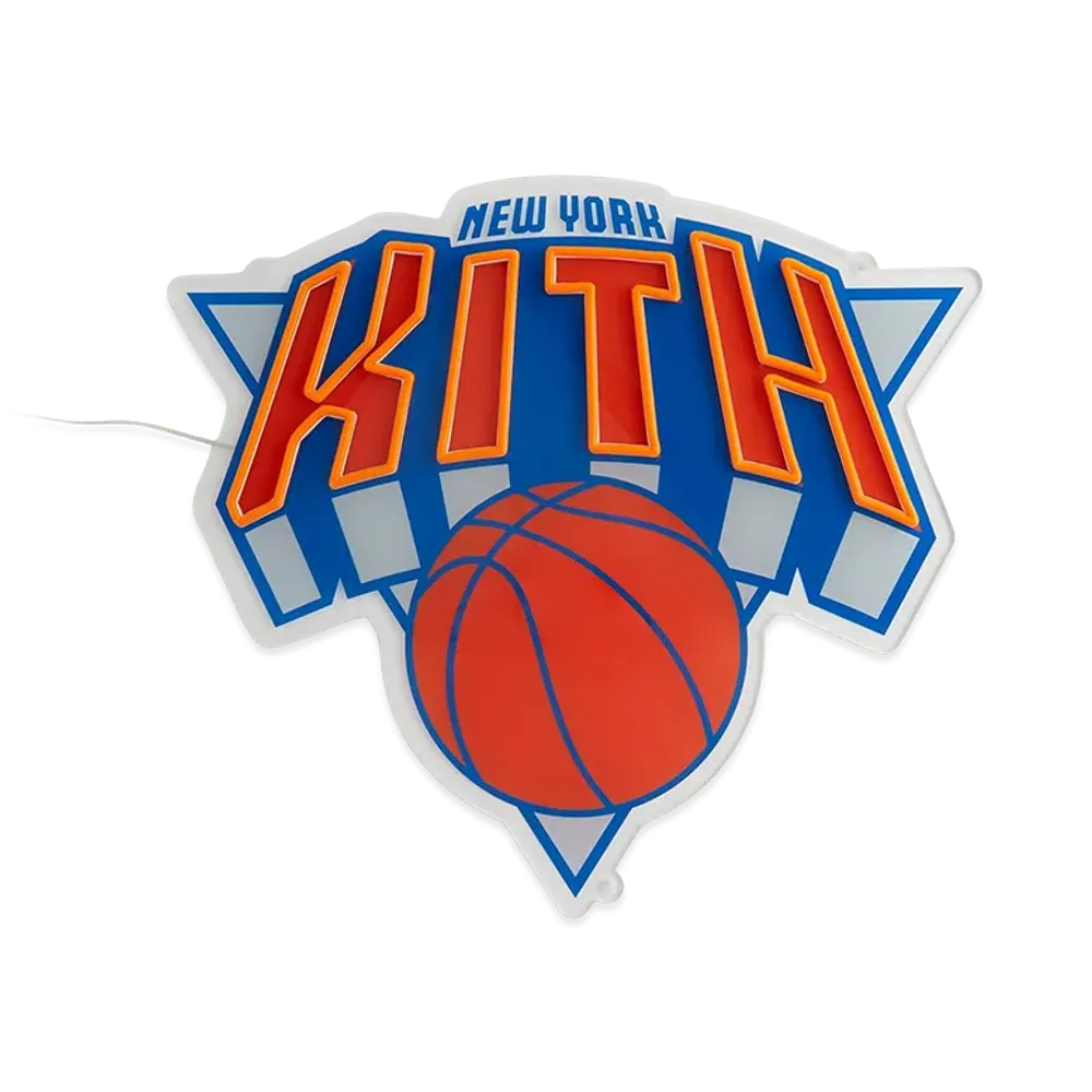 Kith x Yellowpop x NBA All-Star New York Knicks Neon Sign "Ph"