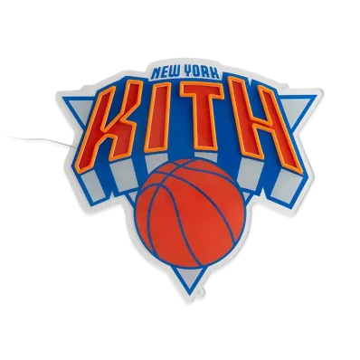 Kith x Yellowpop x NBA All-Star New York Knicks Neon Sign "Ph"