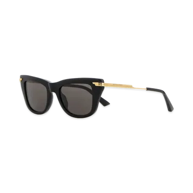 Bottega Veneta Women's Acetate Sunglasses "Black"