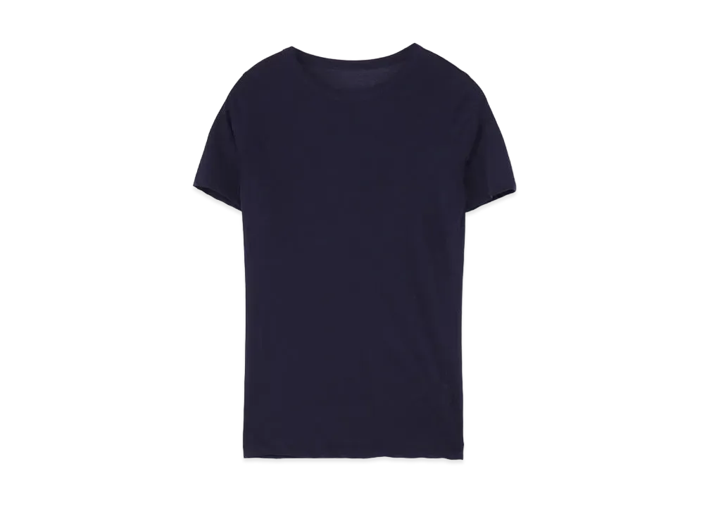 Yohji Yamamoto 80/-COSMORAMA HIGH GAUGE PS RN S-SLV "Navy"