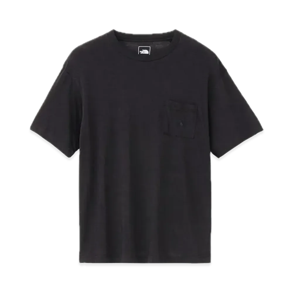 The North Face Short Sleeve Small Logo Pocket Tee "Black"
