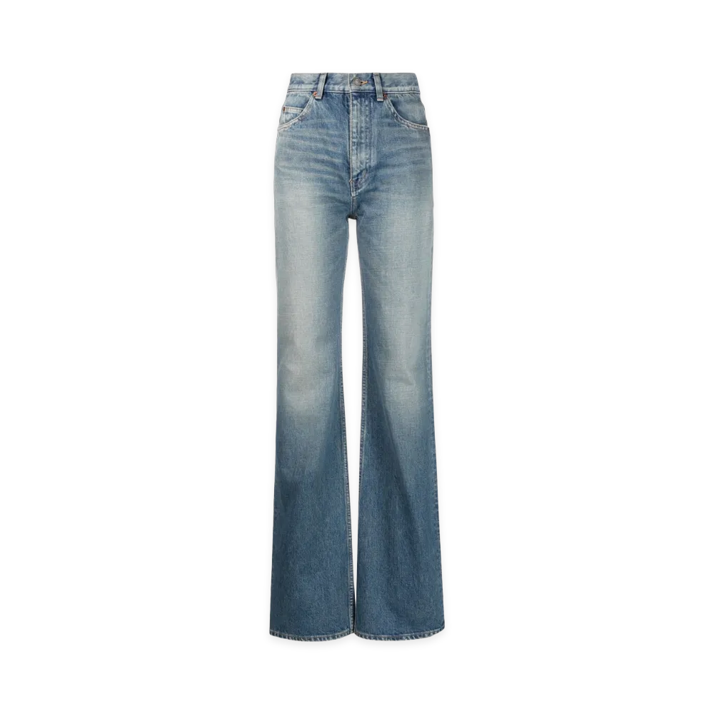 Saint Laurent Women's Jeans "Blue"