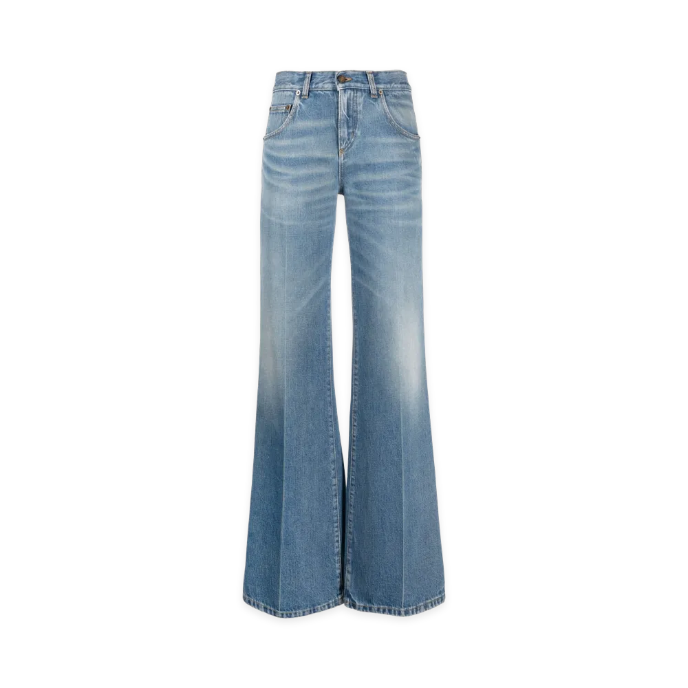 Saint Laurent Women's Jeans "Blue"