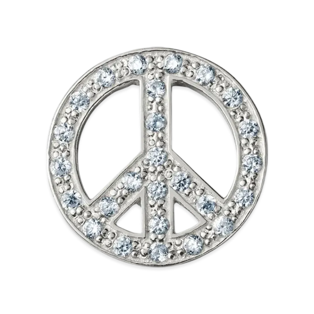 GOD ONLY KNOWS Peace Mark Parts "Silver"
