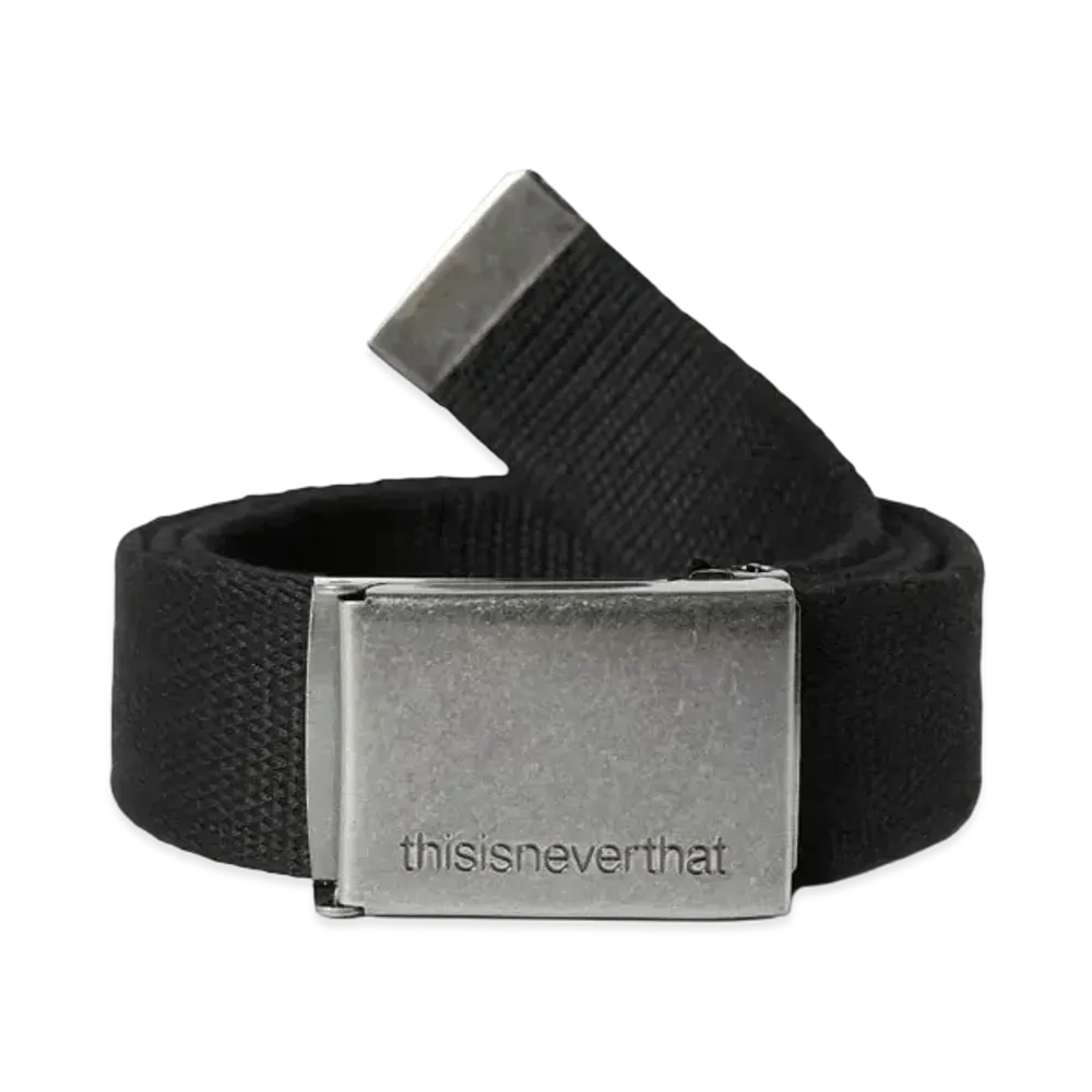 thisisneverthat Web Belt "Black"