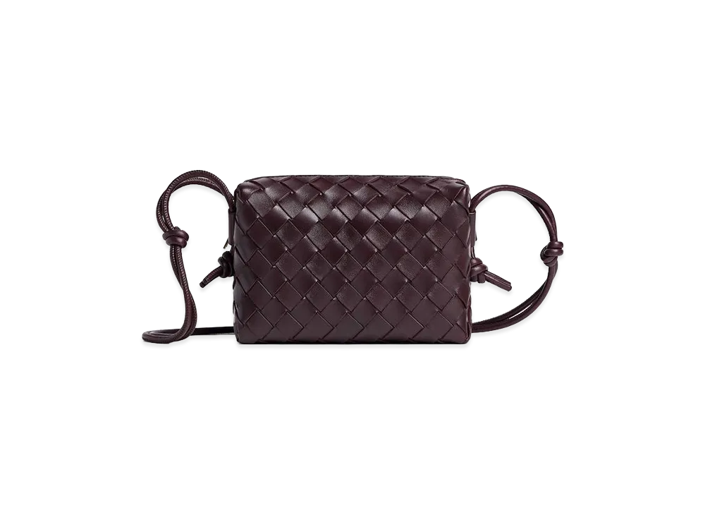 Bottega Veneta Mini Loop "Dark Barolo"