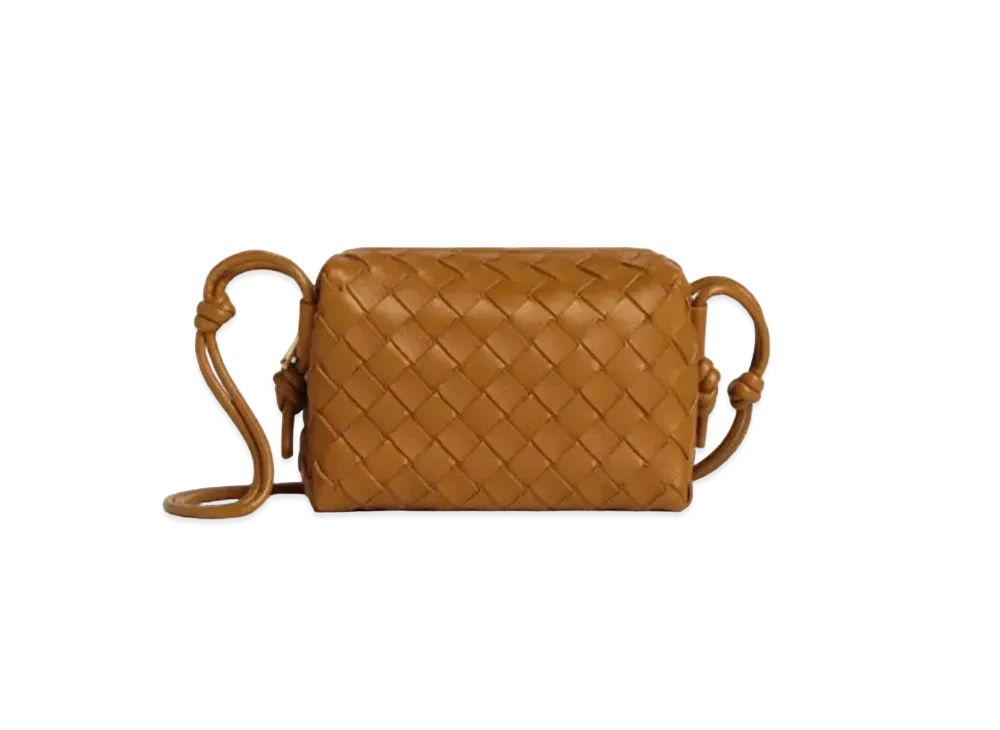 Bottega Veneta Candy Loop camera Bag "Brown"