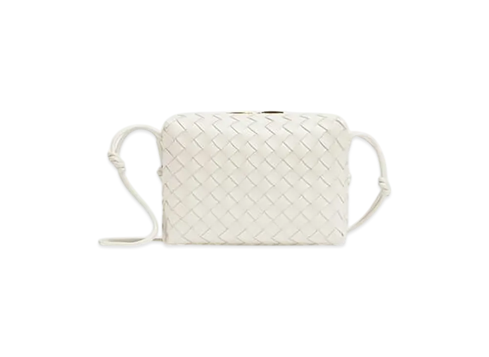 Bottega Veneta Loop Camera Bag "White"