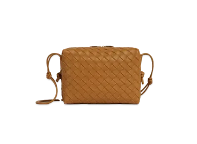 Bottega Veneta Small Loop Camera Bag "Tan"