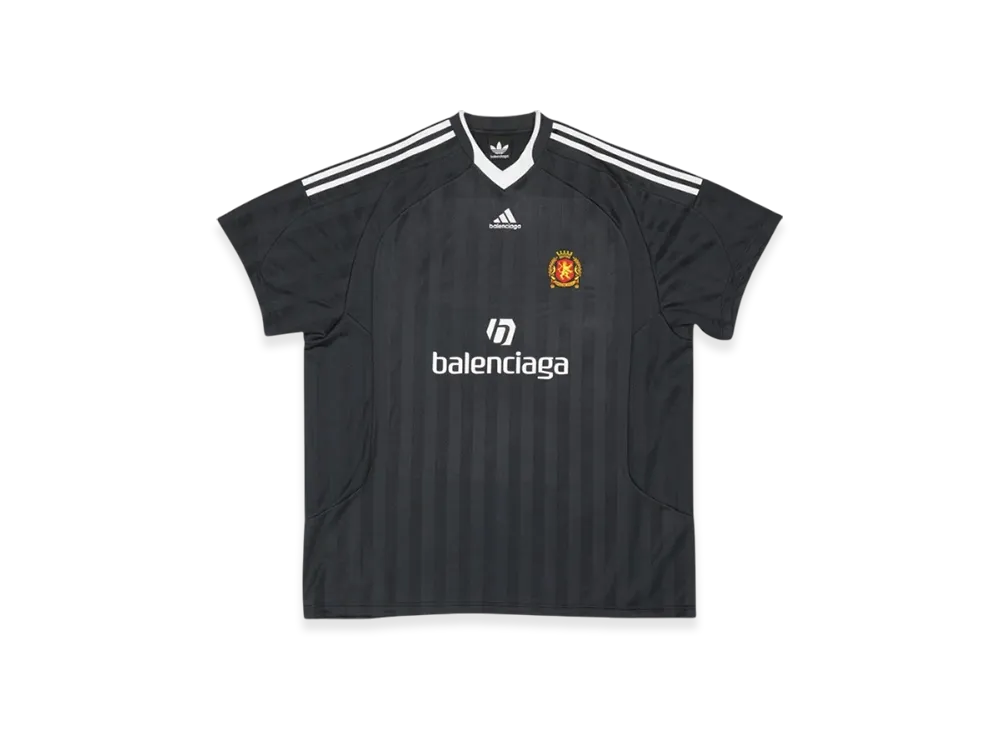 BALENCIAGA x adidas Oversized Football T-Shirt "Black"