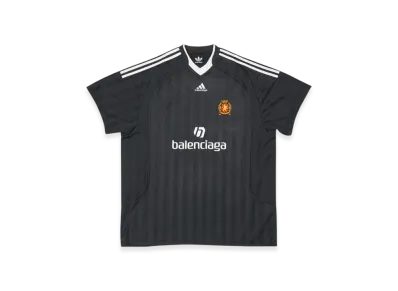 BALENCIAGA x adidas Oversized Football T-Shirt "Black"