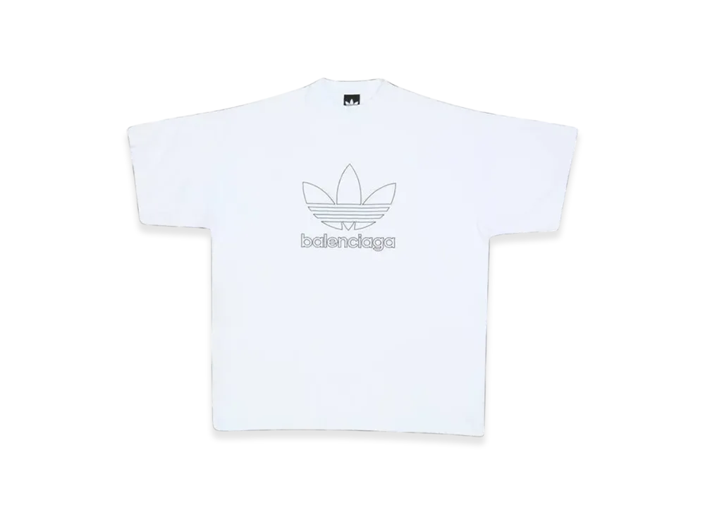 BALENCIAGA x adidas Oversized T-Shirt "White"