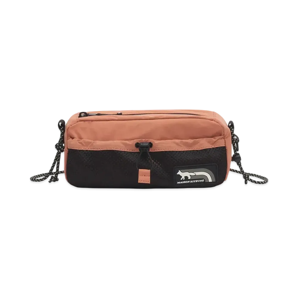 Maison Kitsune Flash Fox Crossbody Bag "Acer Leaf"