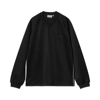 Carhartt WIP Bolan V-Neck Sweat "Black/Graphite"