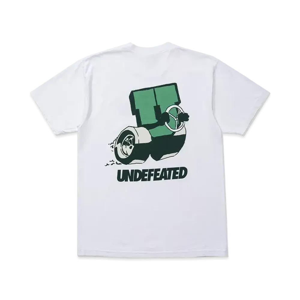 UNDEFEATED Burnout S/S Tee - 80343 "White"