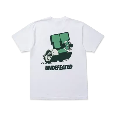 UNDEFEATED Burnout S/S Tee - 80343 "White"