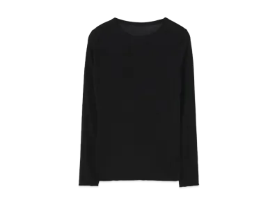 Yohji Yamamoto 80/-COSMORAMA HIGH GAUGE PS RN L-SLV "Black"