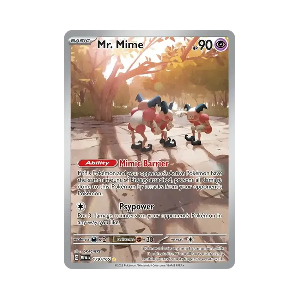 バリヤード IR [MEW EN 179/165]【英語版】(スカーレット&バイオレット「151」)