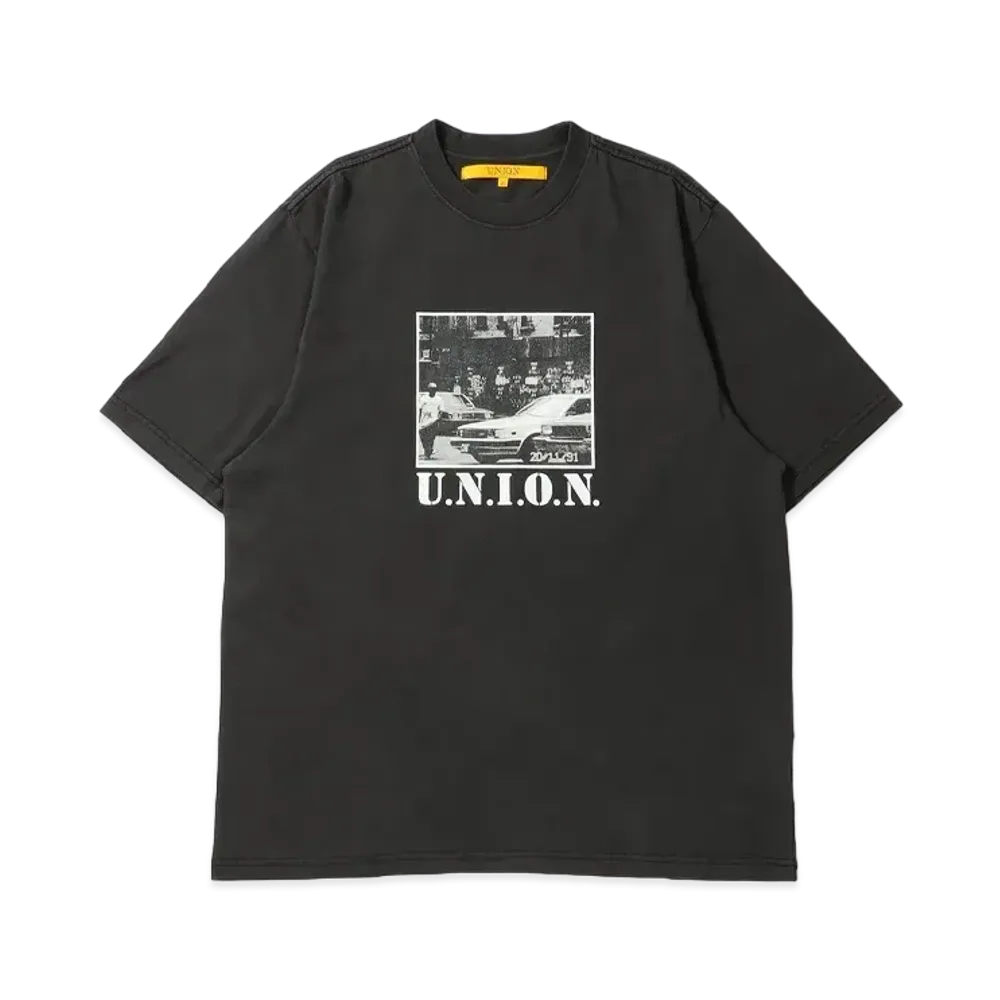 UNION Surveillance Tee "Vintage Black"