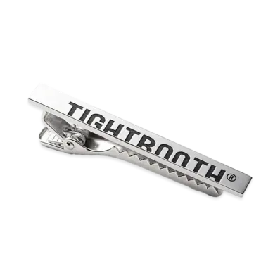 TIGHTBOOTH Logo Tie Clip "Silver"