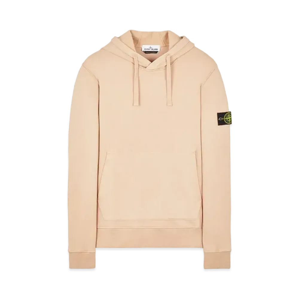 Stone Island 64120 BRUSHED COTTON FLEECE "Pastele Pink"