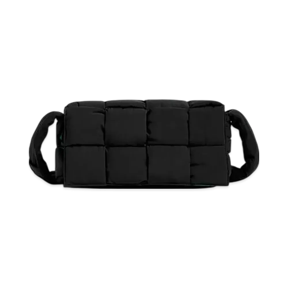 Bottega Veneta Padded Tech Cassette "Black/Parakeet"