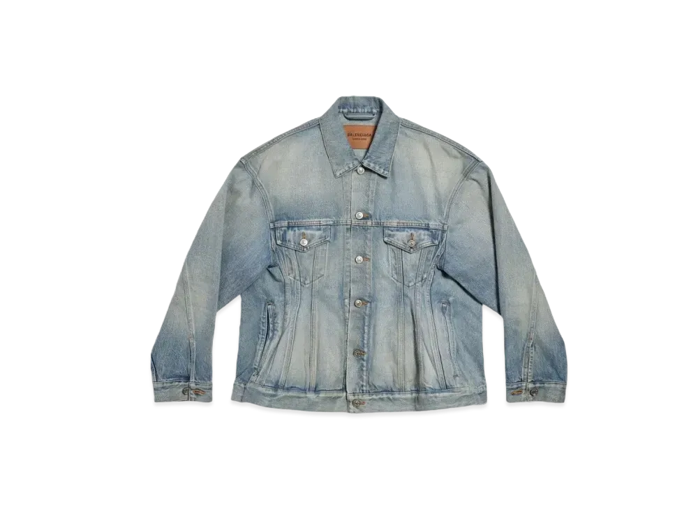 BALENCIAGA Women's Hourglass Jackets "Light Blue"