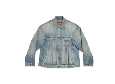 BALENCIAGA Women's Hourglass Jackets "Light Blue"