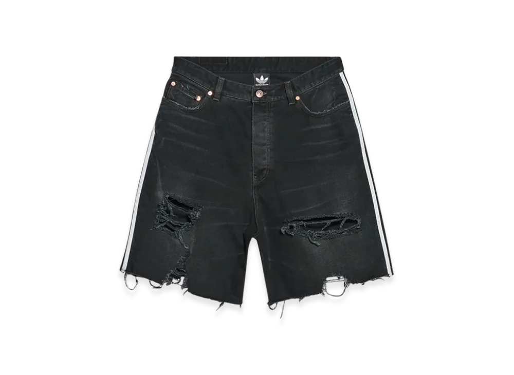 BALENCIAGA x adidas Baggy Shorts "Black"