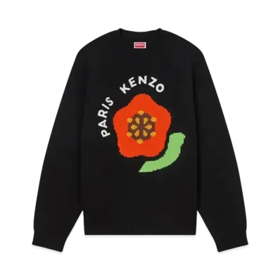 KENZO 'POP' Wool Jumper "Black"